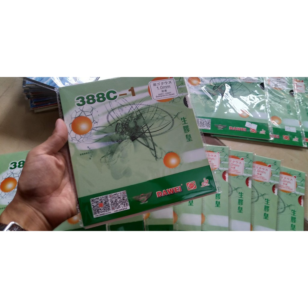 [Xỉ, lẻ, CTV] Mặt vợt bóng bàn 388c-1 phiên bản GOLD