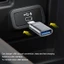 Yoo Tiện Lợi Đen Vàng Cho Bộ Chuyển Đổi An Toàn Loại C Sang USB 3 0 OTG
