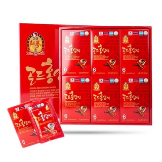 Nước Hồng Sâm Chén Dream 6 Năm Tuổi Hàn Quốc - Hộp 30 Gói x 70ml