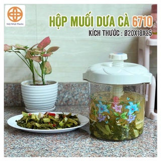 Hộp Muối Dưa Cà Việt Nhật Tiện Lợi Cam Homeware