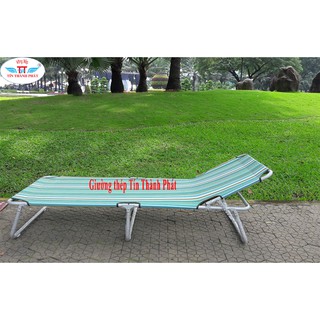 Giường xếp thép Tín Thành Phát, Chắc chắn, gấp gọn, tiện lợi, chịu lực tốt, phù hợp mọi không gian