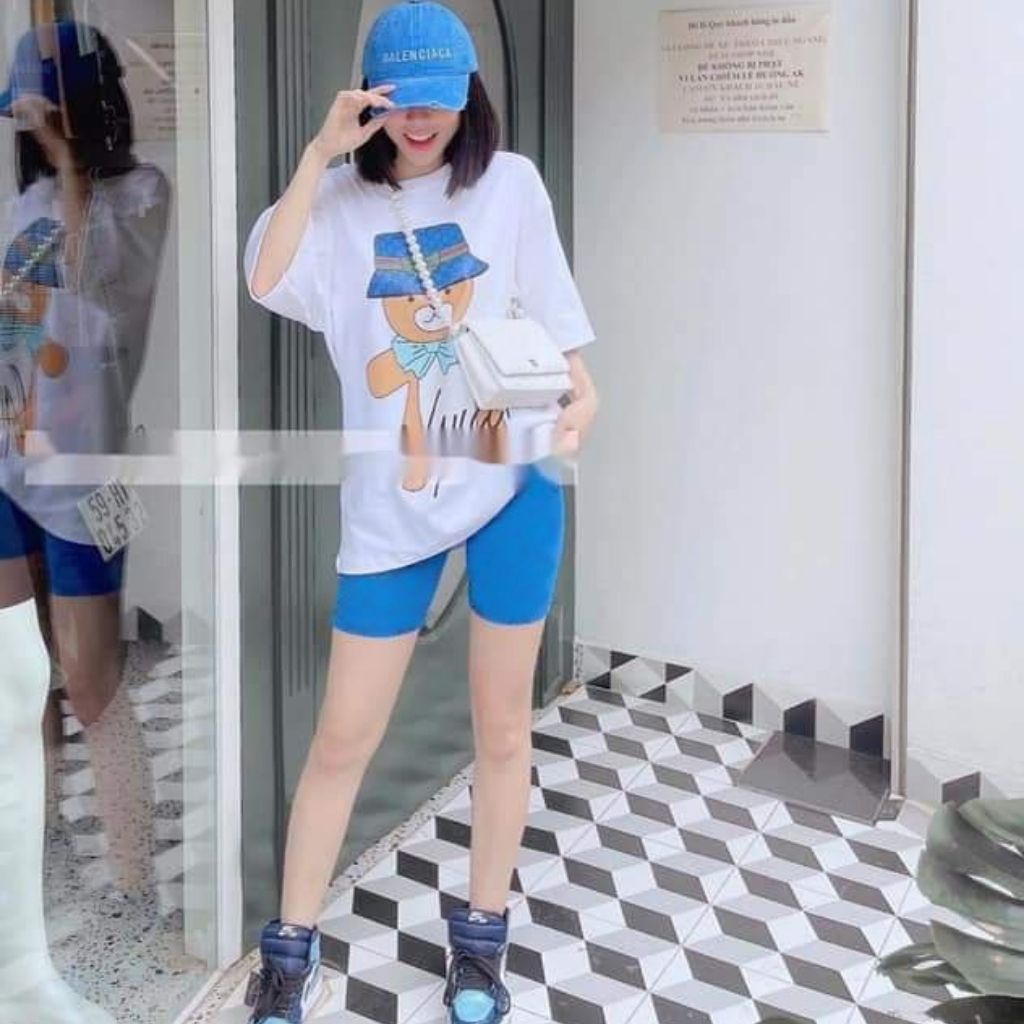 Đồ Bộ Nữ Đồ Mặc Nhà Bigsize Dễ Thương Đồ Bộ Ngủ Nữ Thể Thao Đẹp Set Đồ Ngố Nữ Quần Lửng Thun Cotton Co Giãn Db09 Eshop