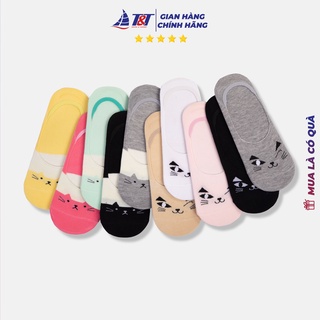 Vớ Tất Nữ Tàng Hình Hài Nhiều Mẫu T&T SOCKS Nhiều Màu Êm Ái Dày Dặn Silicone Chống Tuột TRỊNH CHUNG