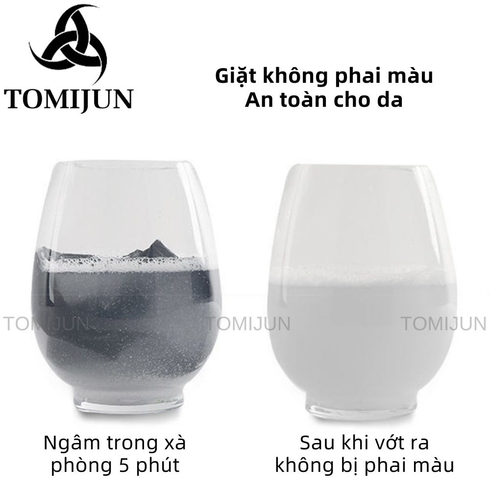 Găng tay chống nắng xỏ ngón, bao tay chơi thể thao ngoài trời, đi xe máy, chống tia UV, co giãn, dành cho nam nữ TOMIJUN