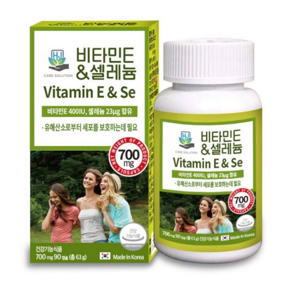 Vitamin E Hàn Quốc 700mg: Lợi ích và Hướng dẫn Sử dụng