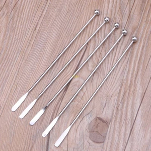 Set 5 Cây Khuấy 7.5 "Bằng Thép Không Gỉ Làm Đồ Nhựa Resin Epoxy Có Thể Tái Sử Dụng