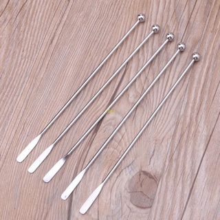 Set 5 Cây Khuấy 7.5 "Bằng Thép Không Gỉ Làm Đồ Nhựa Resin Epoxy Có Thể Tái Sử Dụng