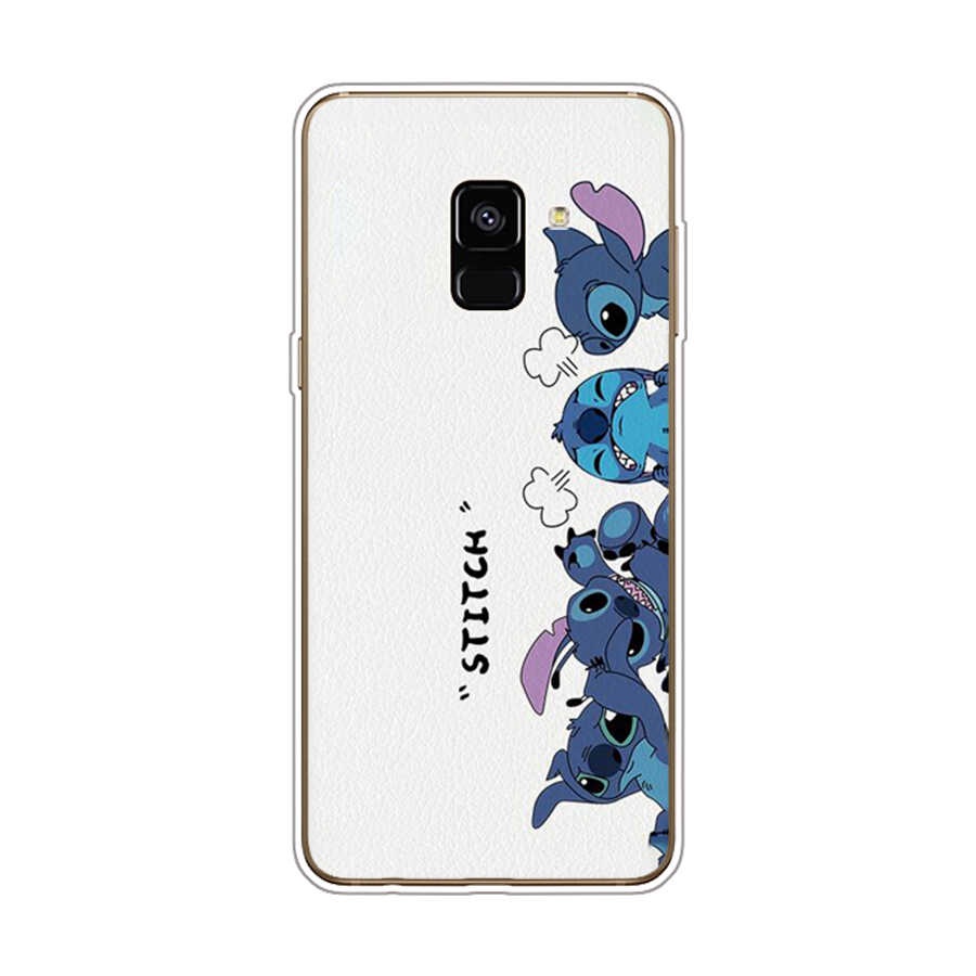 Ốp Điện Thoại TPU Dẻo In Họa Tiết Độc Đáo Thời Trang Cho Samsung Galaxy A8 plus 2018 A6 2018 plus
