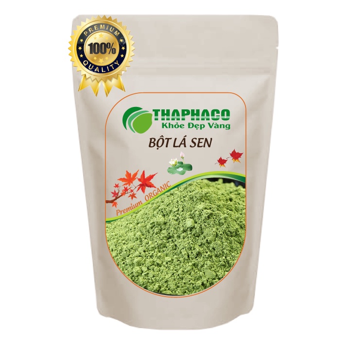 [HCM] Bột Lá Sen 100g Nguyên Chất Uống Làm Đẹp Dưỡng Da THAPHACO