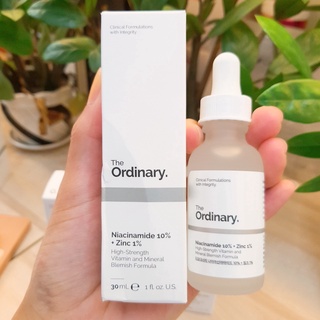 Tinh chất sáng da The ordinary Niacinamide 10% + Zinc 1% (30 ml) giảm dầu, giảm mụn, mờ thâm sau mụn