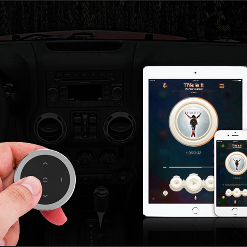 Nút bấm điều khiển từ xa Bluetooth không dây hỗ trợ chụp ảnh
