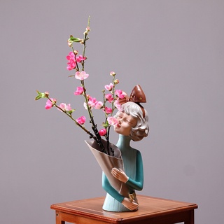 Hoa giả - Hoa Đào nhiều màu sắc cành dài 65cm giống thật trang trí nhà cửa ấm cúng, rực rỡ