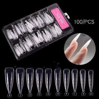 Móng úp gel gôm làm dual phom - hộp 120 cái tái sử dụng nhiều lần