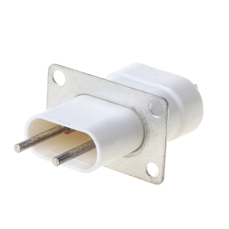 Ppy Home Lò vi sóng điện tử Lò vi sóng Magnetron Dây tóc 4 chân Bộ chuyển đổi ổ cắm màu trắng