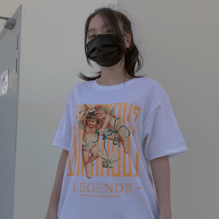 Áo thun INFINITEE Fni0628, Thun 100% Cotton - form rộng Unisex.