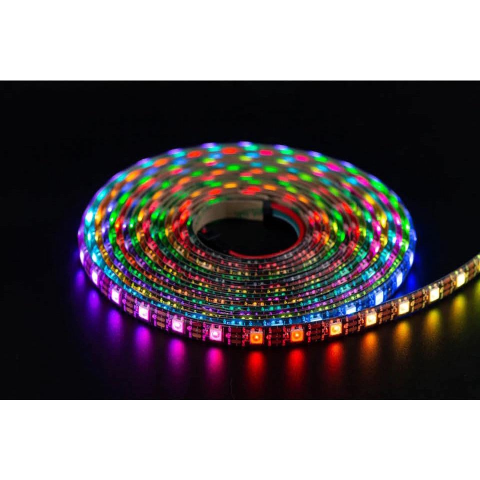 Bộ Remote + Controller + 0.5m dây đèn led RGB 5V 5050 2812B Epoxy IP65 ...