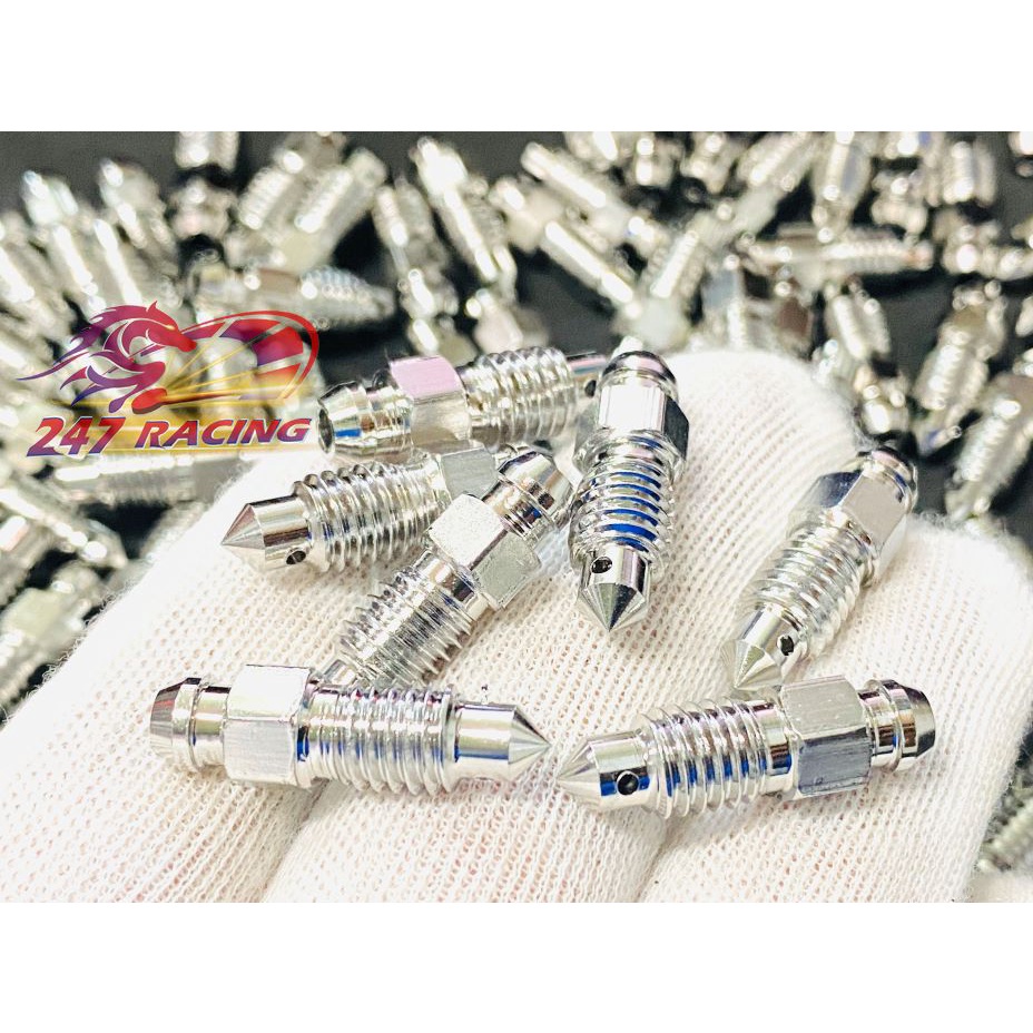 Ốc Xả Gió gắn Heo Dầu Zin Salaya Inox 304 gắn nhiều loại xe máy Sirius,Wave,Exciter,winner,Satria...