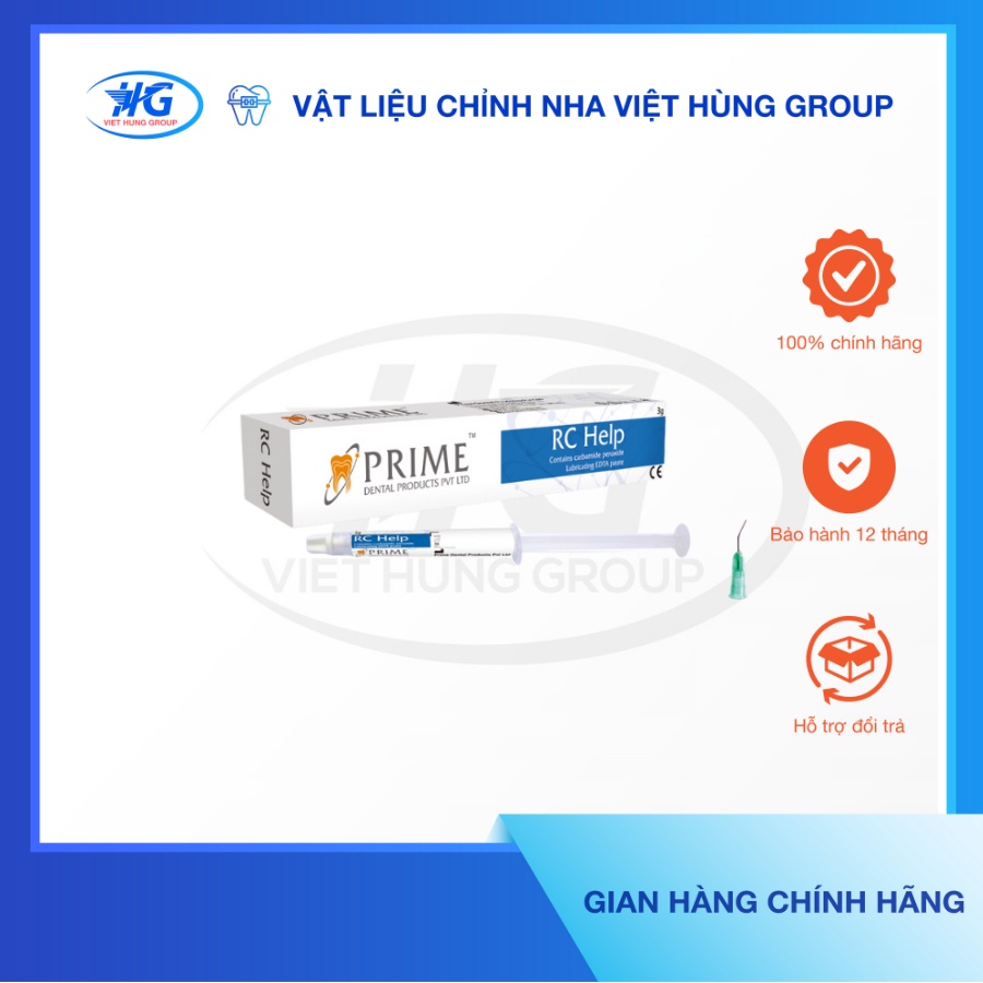 Vật Liệu Bôi Trơn Ống Tủy Răng (RC Help) PRIME - VIỆT HÙNG GROUP ...
