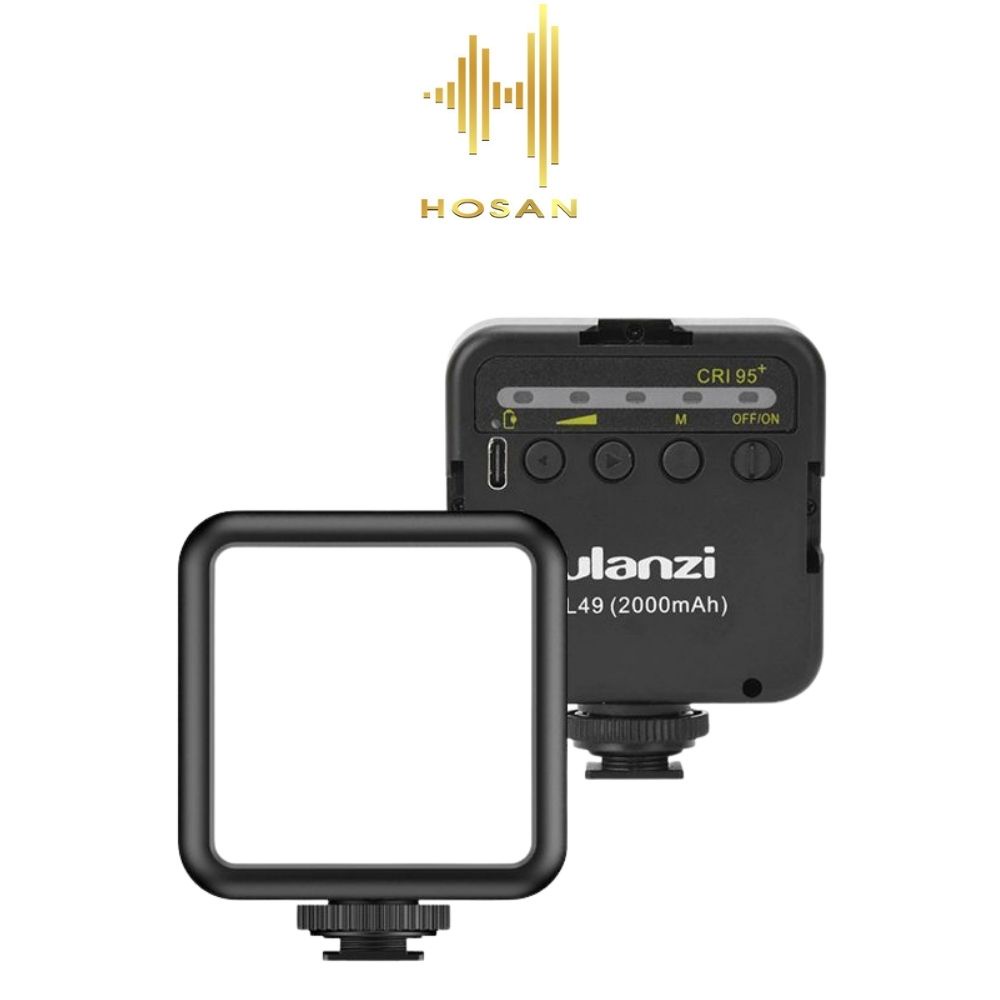 Đèn hỗ trợ quay phim chụp ảnh HOSAN VL49 thiết bị chuyên dụng cho máy ảnh và điện thoại