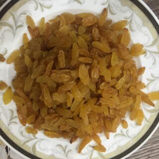 Nho khô vàng Ấn Độ loại 1(không đường) 100G