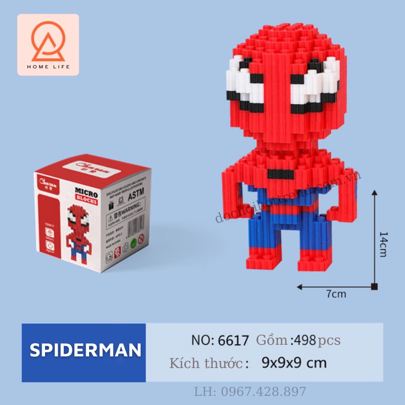 BST mô hình Marvel mini Captian Americ Hapi Toys - Đồ chơi lắp ráp nhân ...