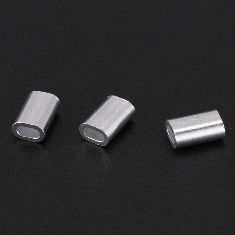 Dây M1.5 Dây Nhôm ferrule Dây Buộc Dây Uốn Dây chuck Áo Khoác Nhôm 200 Miếng
