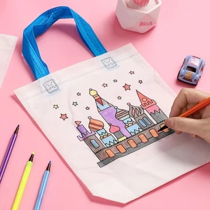 Túi Tote tô màu cho bé thỏa sức sáng tạo