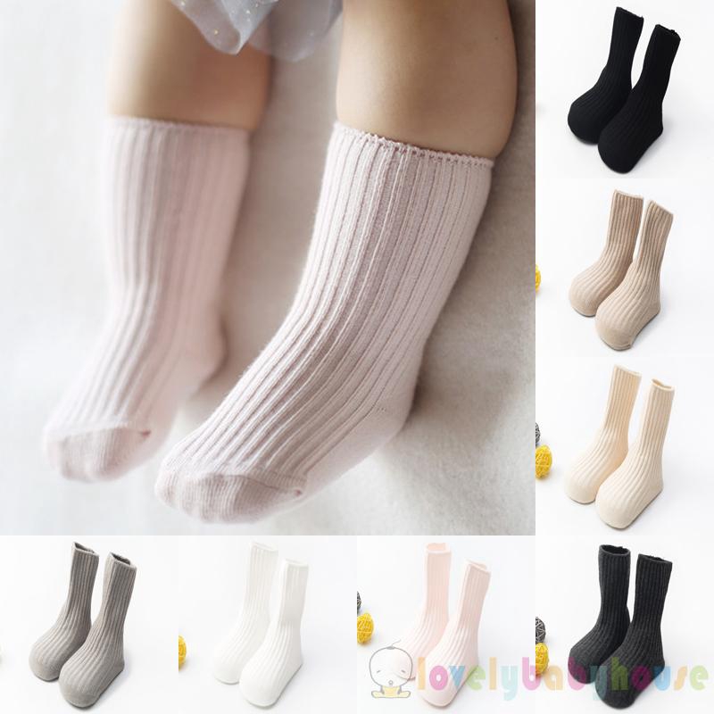 Vớ bông cotton mềm mại dành cho bé trai và bé gái mới sinh/ đang tập đi