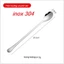 Thìa Cà Phê đá Bầu Inox 304 -Muỗng Inox 304 Dùng Uống Trà Đào-Sinh Tố- Cocktail.
