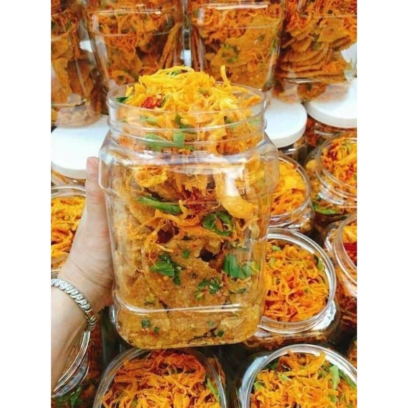 Cơm Cháy Lắc Khô Gà Lá Chanh loại 1 - Hủ 500gr
