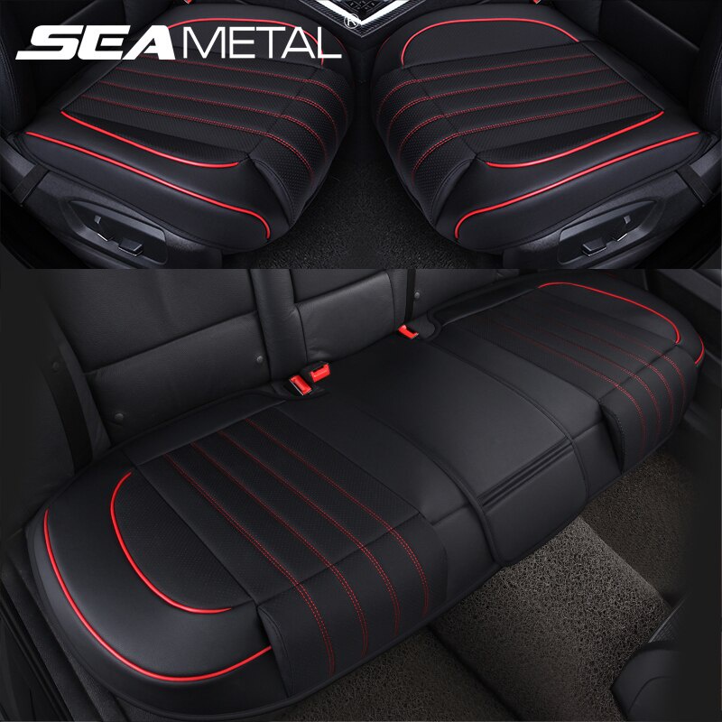 SEAMETAL Vỏ Bọc Ghế Ngồi Xe Hơi Bằng Da Mềm Thoáng Khí