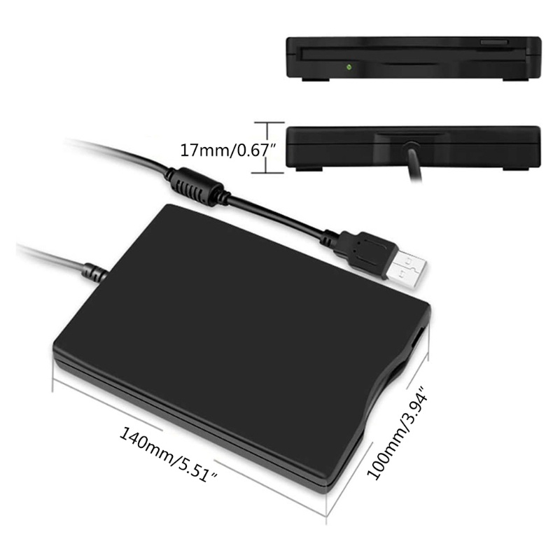 PCF * USB Mobile Floppy Disk Drive 1 44MB Di Động 3 5 inch Đĩa Ngoài FDD Cho Laptop Notebook PC Cho IBM-compatib