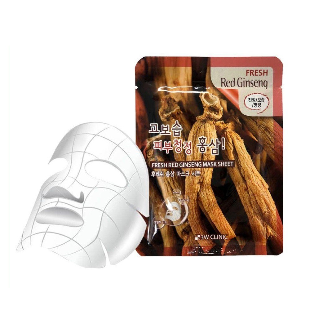 Ảnh Mặt nạ dưỡng da trắng sáng 3W Clinic Fresh Mask Sheet 23ml 3