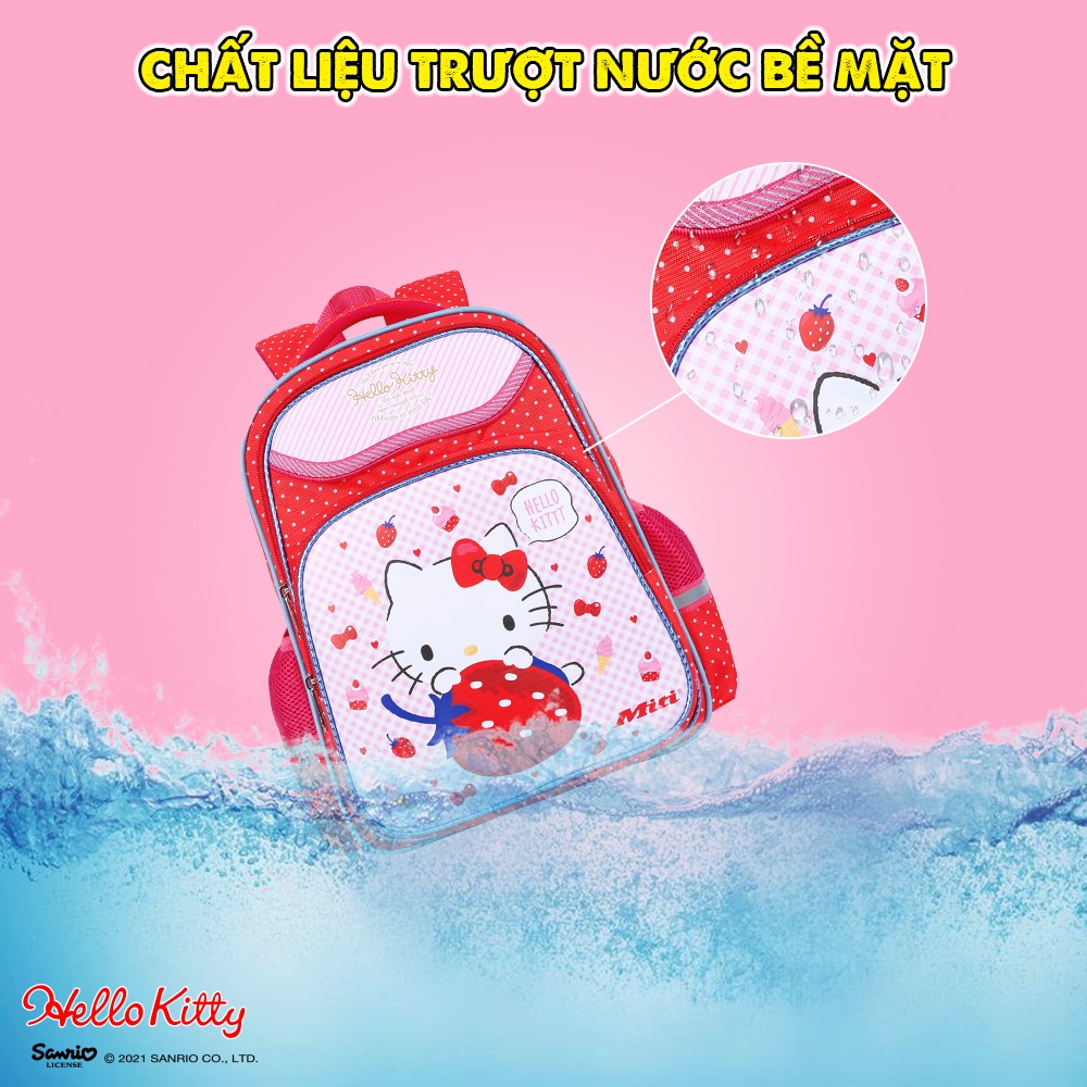 Ảnh Balo Học Sinh Hello Kitty Siêu Nhẹ Dành Cho Bé Gái BL1076 4