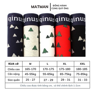 Quần xì nam quần sịp MATMAN cá tính thể thao thoáng khí