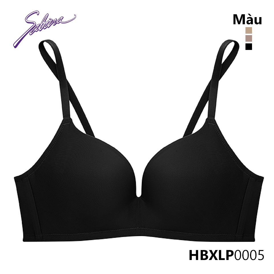 Ảnh Áo Lót Không Gọng Mút Dày Vừa Nâng Ngực Màu Trơn Habpy Lady By Sabina HBXLP0005 (Mã mới HBH23007NB) 1