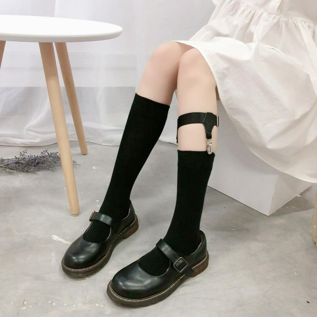 Đai kẹp giữ tất chống trượt garter bắp chân sexy Dây Đai quyến rũ tùy chỉnh kích cỡ phong cách Lolita Nhật Bản PK14