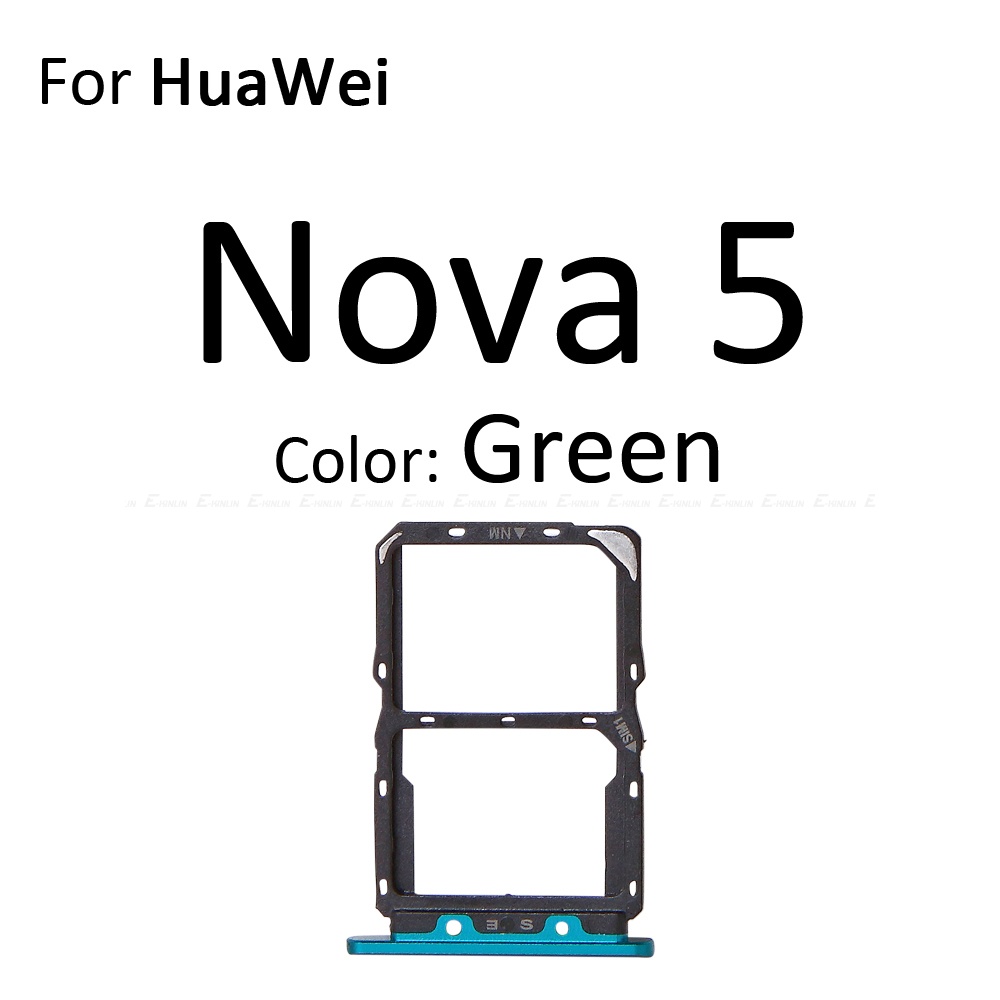 Khay Đựng Thẻ Sim / Thẻ Micro SD Thay Thế Chuyên Dụng Cho HuaWei Nova 5i 5 4 3