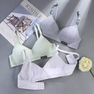 Áo Ngực Bralette Nữ Sinh Không Gọng Cute Chất Cotton Mút Mỏng Mềm Mát Phom Gọm Ngực Đẹp A-554