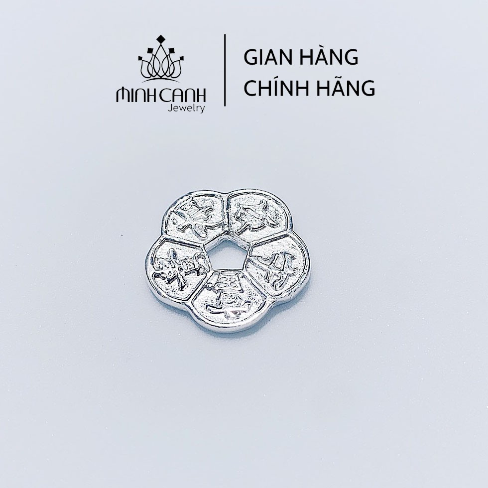 Ảnh Đồng Xu Bạc Hoa Mai Kim Tiền Phong Thủy Chiêu Tài Lộc - Minh Canh Jewelry 1
