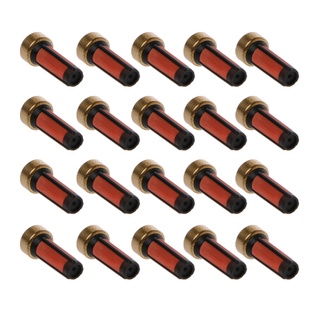 20 Pcs Fuel Injector Micro Basket Filter For   for  Injector Rep Kits