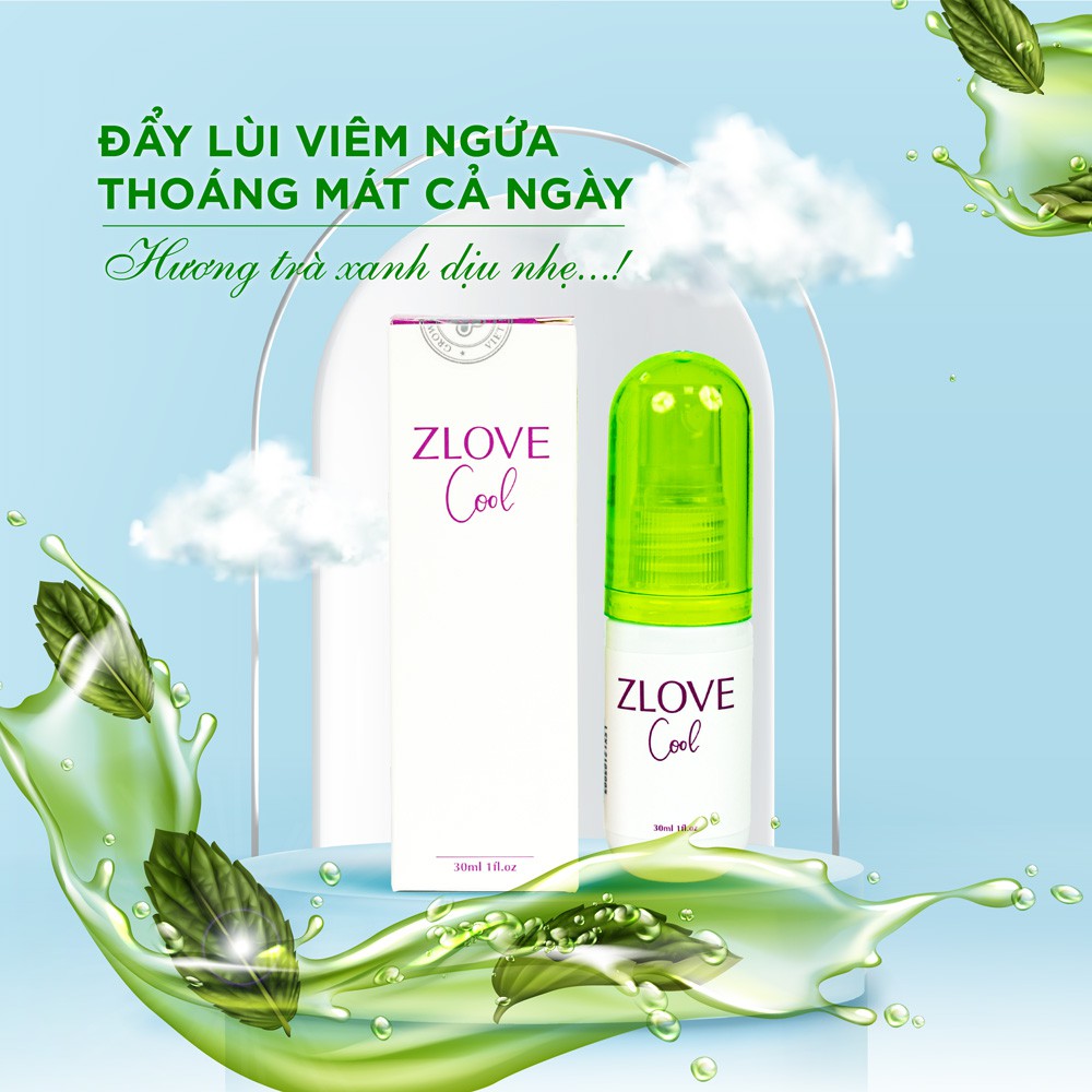 Ảnh ZLVC-Dung Dịch Vệ Sinh Dạng Xịt Zlove Cool 30ml Hàng Chính Hãng Thành Phần Thảo Dược- Không Gây Kích Ứng 4