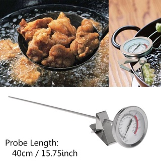 Nhiệt kế đo nhiệt độ dầu nướng BBQ cánh gà 40cm