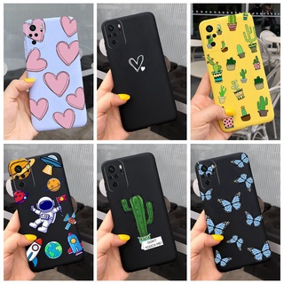 Ốp Điện Thoại Silicon Mềm Hình Phi Hành Gia Và Bướm Cho Xiaomi Redmi Note 10 10S 4G 10Pro Redmi Note10 Pro 4G