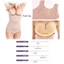 DUSKGLOW Body Shaperwear Sức Khỏe Cơ Thể Kiểm Soát Bụng Điêu Khắc Quần Áo Hip Trainer
