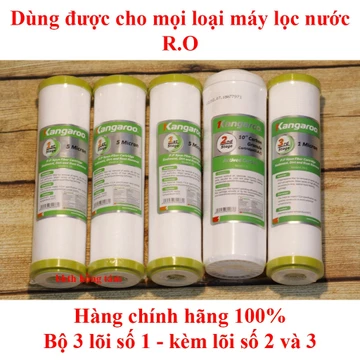 COMBO BỘ 5 LÕI KANGAROO-3 SỐ 1- 1 LÕI SỐ 2 VÀ 1 LÕI SỐ 3