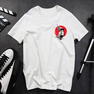 Áo thun unisex form rộng hình Samurai Nhật Bản đẹp độc lạ vải dày mịn mát 2019T1662