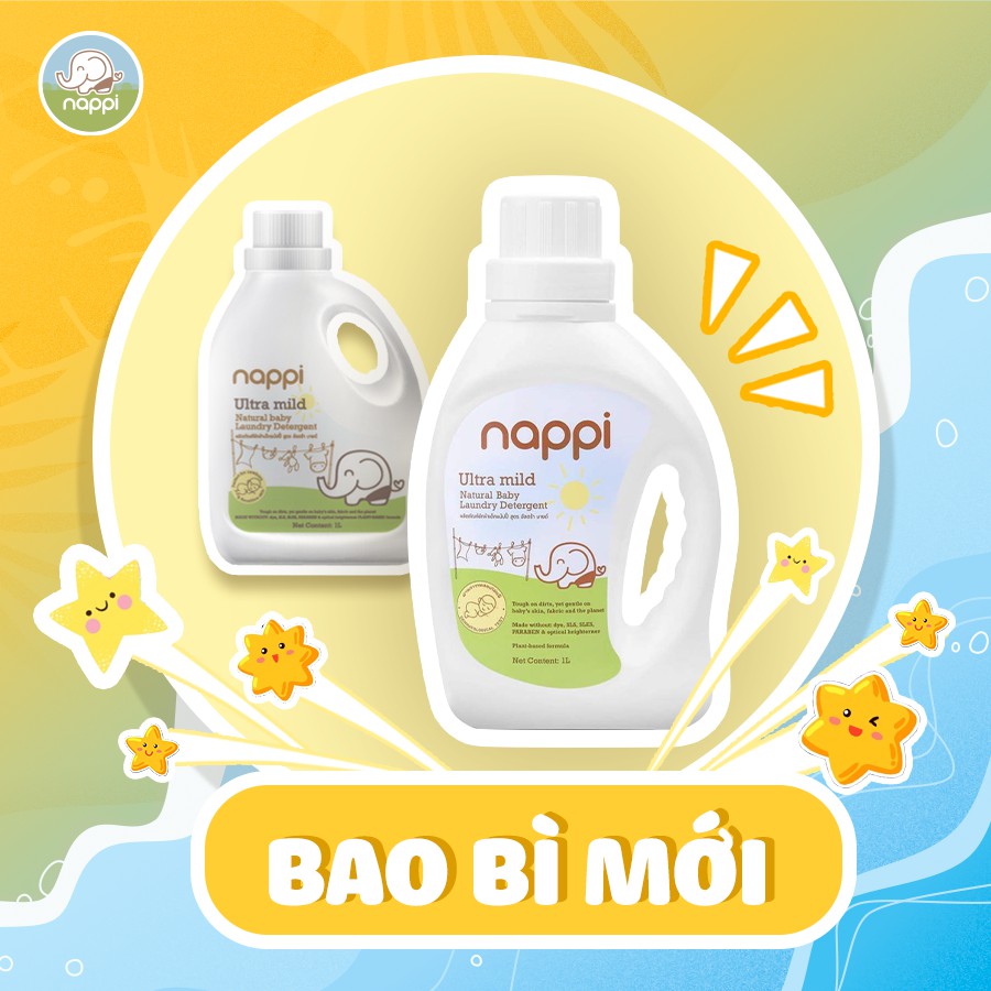 Ảnh Nước Giặt Dầu Cọ Nappi 1000ml 2