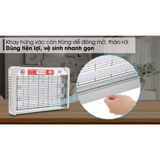Đèn Bắt Muỗi Điện Quang ĐQ EML06L Chính Hãng Trang Bị 2 Bóng LED,  An Toàn Cho Người Dùng, BH 2 Năm