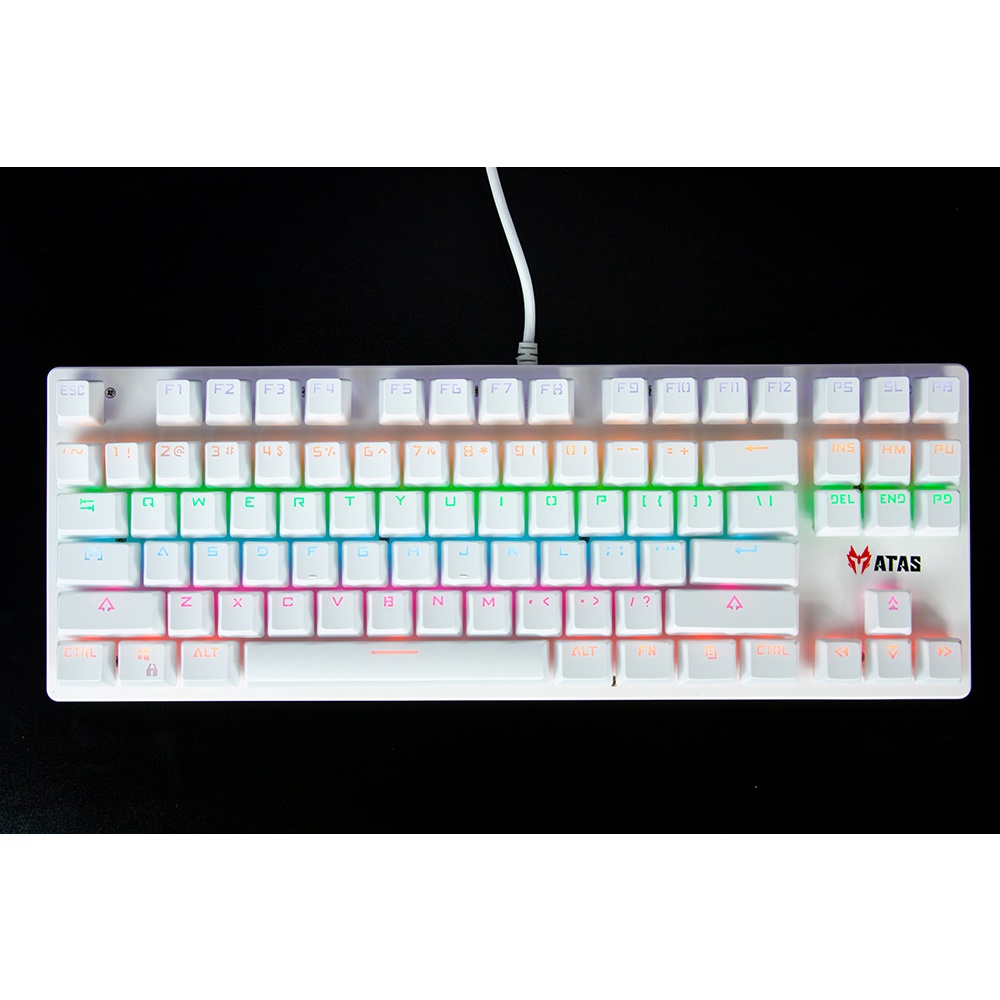 Bàn phím cơ  K550 V4 Red Switch Layout TKL 87 phím - Có hot-swap - LED Rain bown | BigBuy360 - bigbuy360.vn